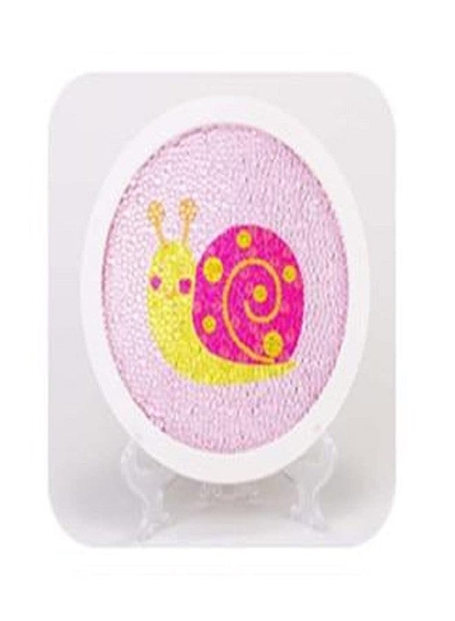 ArtBee DIY Diamonds Cartoon Painting Mosaic Art Crafts (Yellow Snail) - Image 1